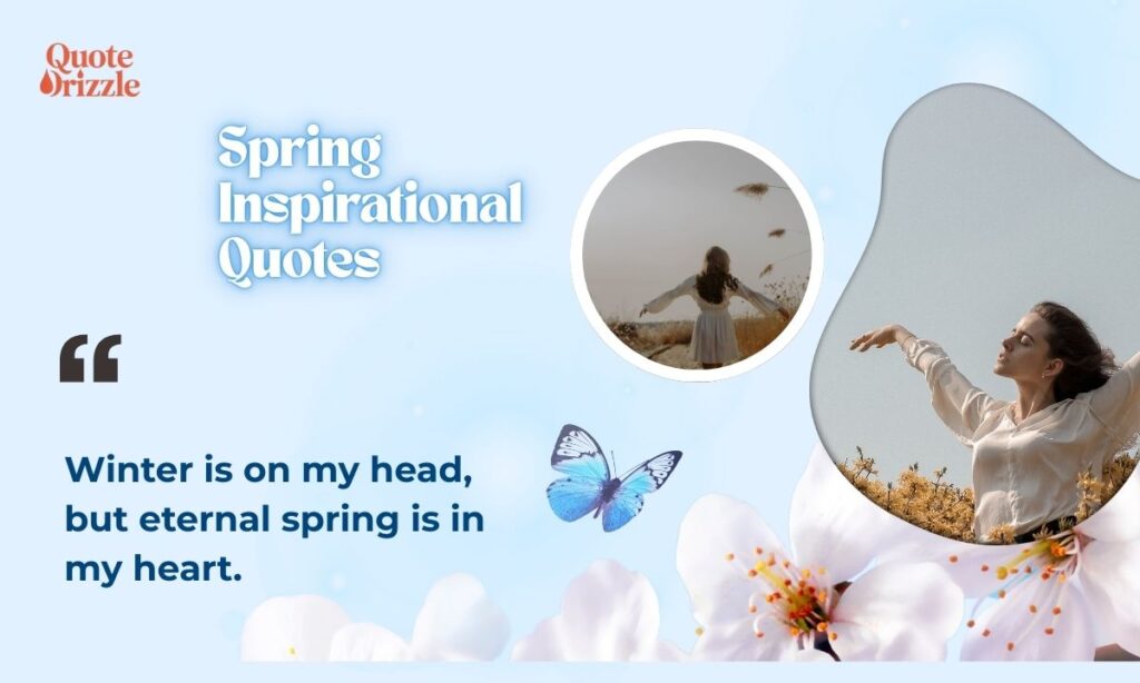 Spring Inspirational Quotes