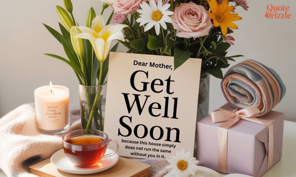 Get Well Soon Message for Mums