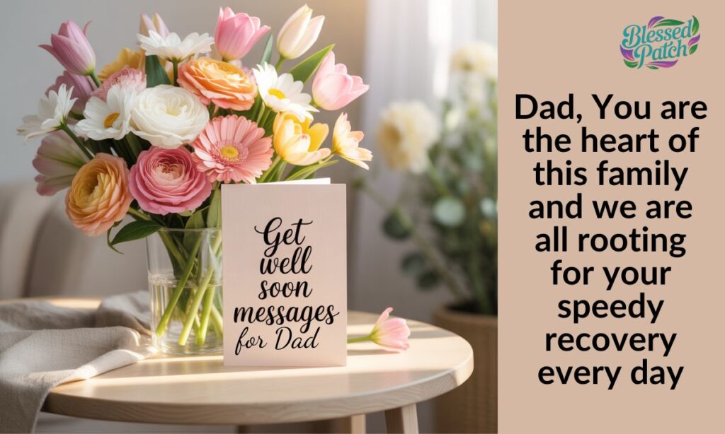 Get Well Soon Messages for Dad