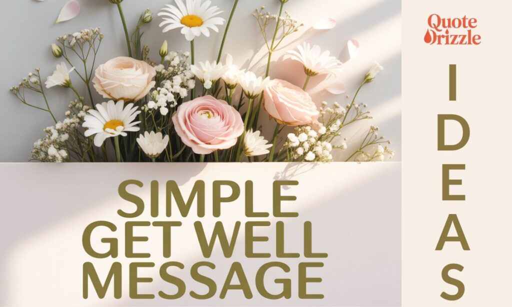 Simple Get Well Message